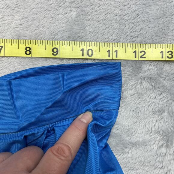 Vtg 50s Lorrie Deb San Francisco Dress Womens 5 Turquoise Cocktail Overskirt 60s - Picture 11 of 16